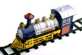 Toy locomotive Royalty Free Stock Photo