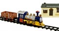 Toy locomotive Royalty Free Stock Photo