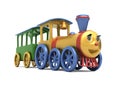 Toy locomotive Royalty Free Stock Photo