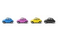 Toy Metal CMYK Cars