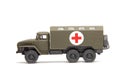 Toy military medical truck