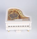 toy music box or piano music box on a background. Royalty Free Stock Photo