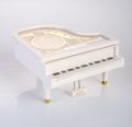 toy music box or piano music box on a background. Royalty Free Stock Photo