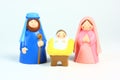 Toy Nativity Royalty Free Stock Photo