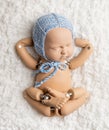 Toy of newborn baby for photo practice Royalty Free Stock Photo