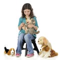 Toy Pets Say, Royalty Free Stock Photo