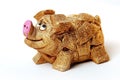 Toy pig Royalty Free Stock Photo