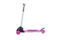 Toy pink scooter for kids Royalty Free Stock Photo