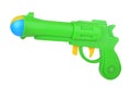 Toy pistol with ball