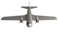 Toy plane - metallic paint Royalty Free Stock Photo