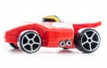 Toy plastic formule car