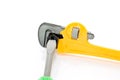 Toy plastic tools Royalty Free Stock Photo