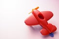 Toy red plane Royalty Free Stock Photo