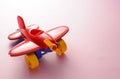 Toy red plane Royalty Free Stock Photo