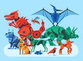 Toy Robot Animals Composition