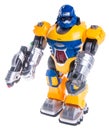 Toy robot on a background Royalty Free Stock Photo