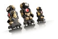 Toy robots Royalty Free Stock Photo
