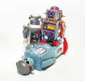 Toy robots Royalty Free Stock Photo