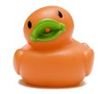 Toy rubber duck isolated on white background Royalty Free Stock Photo