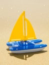 Toy Sailboat Royalty Free Stock Photo