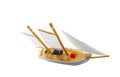 Toy sailing boat Royalty Free Stock Photo