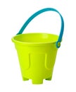Toy Sand Pail (clipping path) Royalty Free Stock Photo