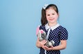 Toy shop. childrens day. Best friend. playground in kindergarten. little girl playing game in playroom. happy childhood Royalty Free Stock Photo