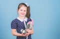 Toy shop. childrens day. Best friend. playground in kindergarten. little girl playing game in playroom. happy childhood Royalty Free Stock Photo