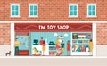 Toy shop Royalty Free Stock Photo