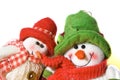 Toy Snowmen Royalty Free Stock Photo