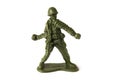 Toy soldier, isolated on white background