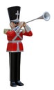 Toy Soldier Trumpeter Royalty Free Stock Photo