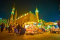 The toy stall in spontaneous market in Cairo, Egypt Royalty Free Stock Photo