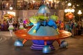 Toy Story aliens float in Mickeys Boo to you parade