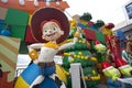 Toy Story Christmas decorations in Hong Kong