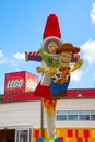 Toy story lego statue