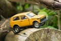 Toy SUV Off-road Royalty Free Stock Photo