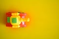 Toy tank isolated Royalty Free Stock Photo