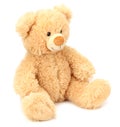 toy teddy bear isolated on white background Royalty Free Stock Photo