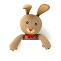 Toy teddy bunny