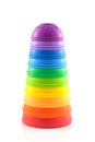Toy tower Royalty Free Stock Photo