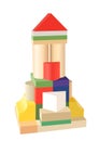 Toy tower vector Royalty Free Stock Photo