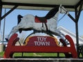 TOY TOWN in Winchendon, Mass... largest carousel horse