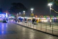 toy train locomotive at the kankaria lake in ahmedabad gujarat