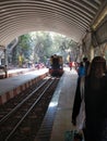 Toy train for Matheran Royalty Free Stock Photo