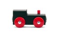 Toy train on a white background