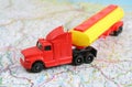 Toy truck Royalty Free Stock Photo