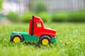 The toy truck car Royalty Free Stock Photo