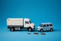 Toy truck, transportation operation service, logistic import-export,