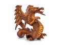 Toy wood dragon Royalty Free Stock Photo